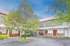 Fassade der Unterkunft