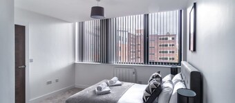 Bright 1BR Stay Zeni in Alexandra Rise Manchester