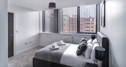 Bright 1BR Stay Zeni in Alexandra Rise Manchester