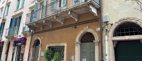 Fassade der Unterkunft