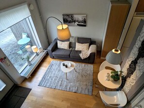 Apartment, 1 Bedroom | Living area