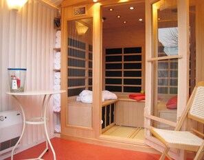 Sauna - Wohnen Unter Reet in Ruhiger Dorfrandlage, Ideal für Paare, Gerne Auch mit Hund! (Midlum)