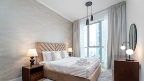 1 bedroom, iron/ironing board, free WiFi, individually decorated - Nasma Holiday Homes - The Torch Tower 1 (Dubai)
