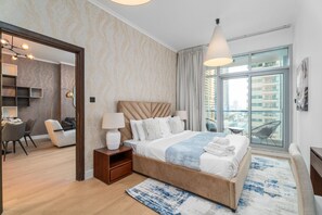 Design Apartment | 1 bedroom, individually decorated, iron/ironing board, free WiFi - Nasma Holiday Homes - The Torch Tower 1 (Dubai)