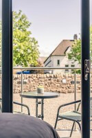 Accessible Luxury Suite | Wi-Fi de cortesia, roupa de cama