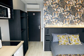 Studio – deluxe | Blendingsgardiner, lydisolert, wi-fi (inkludert) og sengetøy