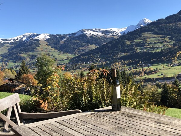 Outdoor dining - Authentisches Kleines Bauernhaus in Herrlicher Lage (Jochberg)