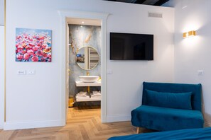 1 Schlafzimmer, Schreibtisch, Bügeleisen/Bügelbrett, WLAN