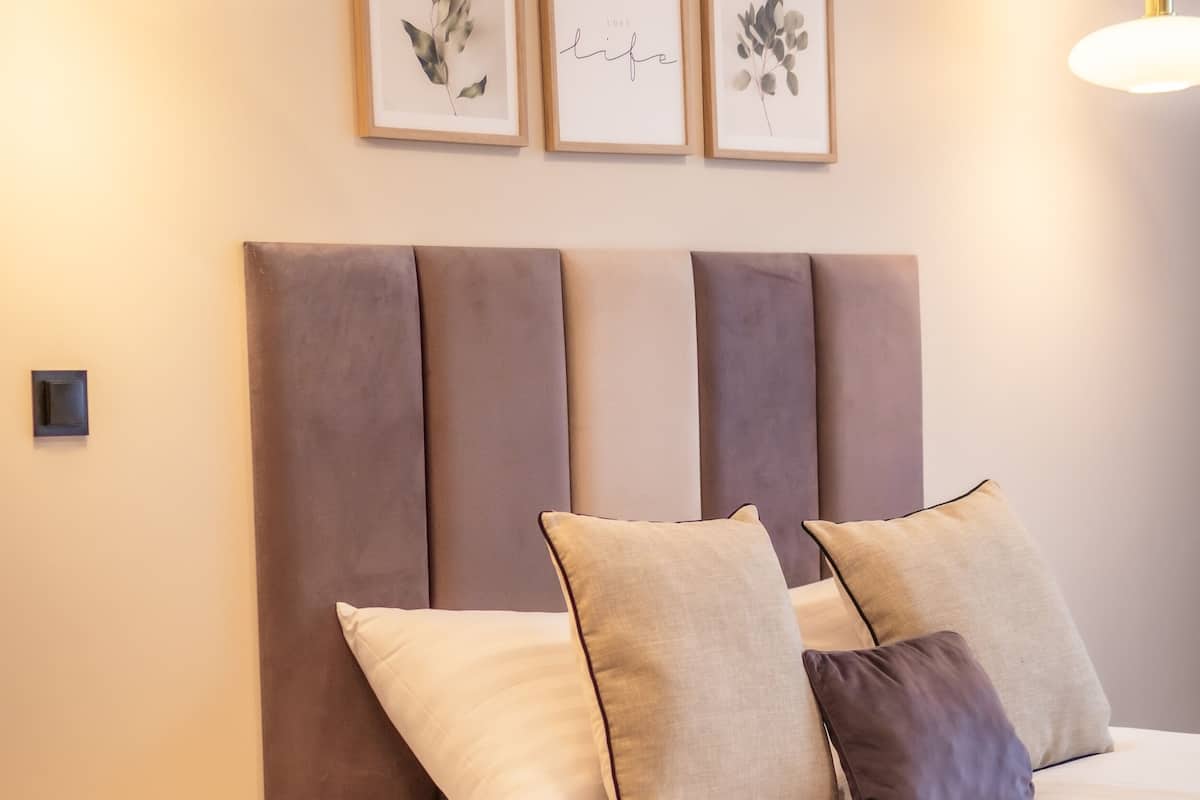 1 habitación, sábanas de algodón egipcio y ropa de cama de alta calidad