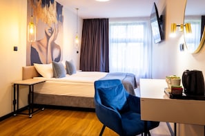 Kahden hengen deluxe-huone | 1 makuuhuone, egyptinpuuvillaiset lakanat, ylelliset vuodevaatteet