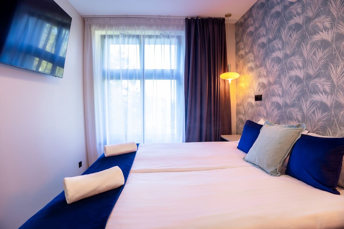 1 habitación, sábanas de algodón egipcio y ropa de cama de alta calidad