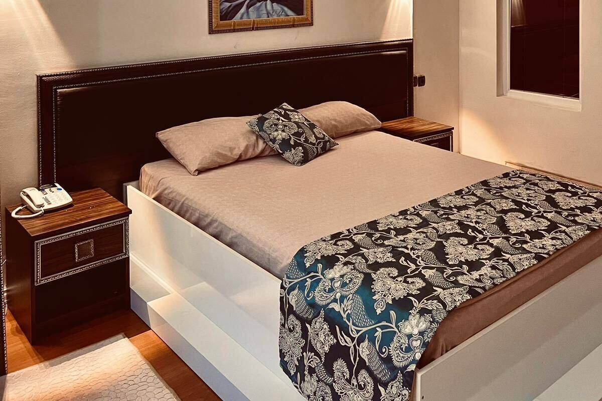 Economy-rum - utsikt mot poolen | Gratis wi-fi
