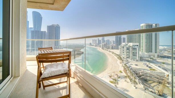 Apartment, Smoking - Reem Island Beach Escape w Stellar Balcony Views (Abu Dhabi)