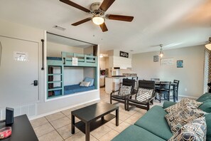 Apartment (1 Bedroom) | Interior - Walk to Beach + Restaurants: PCB Resort Condo! (Panama City Beach)