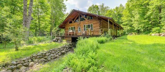 Oswegatchie River Cabin w/ Kayaks + Fire Pit!