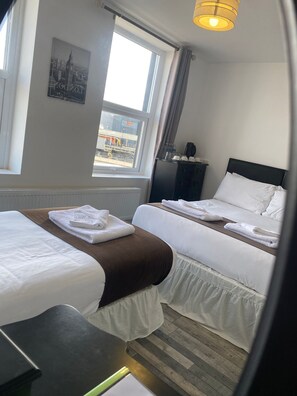 Quadruple Room, Partial Sea View | Iron/ironing board, free WiFi