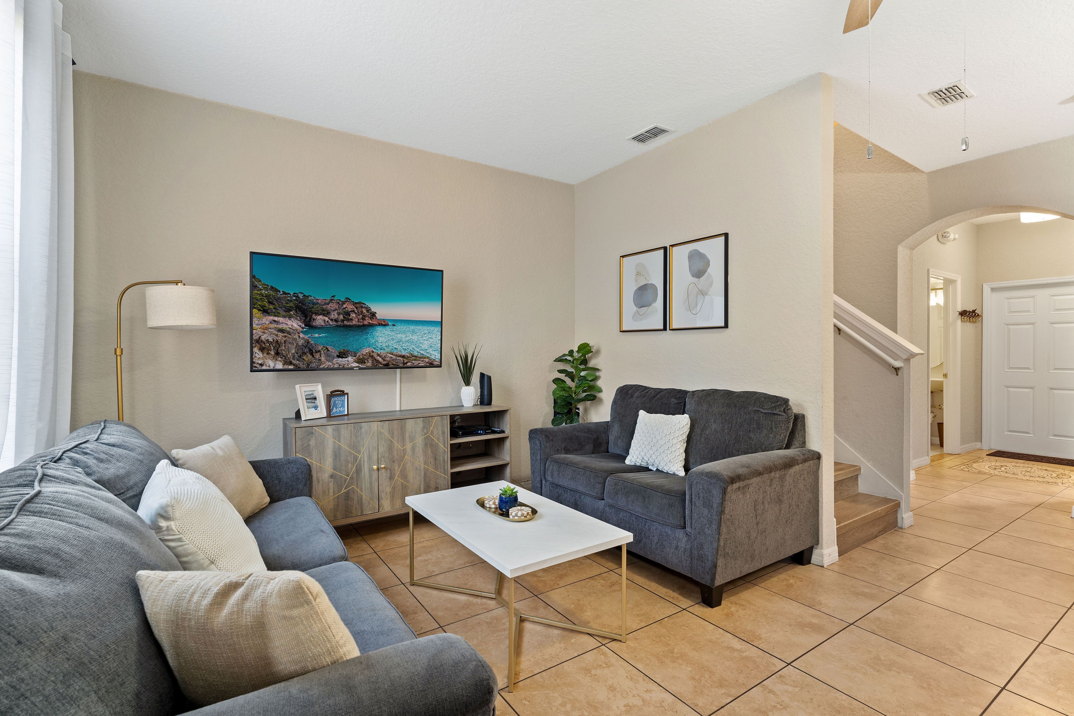 Elegant 3 BDR Townhome in Desirable Regal Palms – Pool, River, Dining & More!
