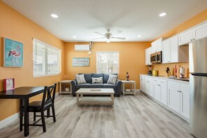 Deluxe Suite | Living area | 50-inch Smart TV with digital channels, streaming services - The Lofts at St. Pete Beach (St. Pete Beach)