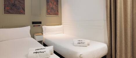 Design-Apartment, 2 Schlafzimmer, Stadtblick, Turm | 2 Schlafzimmer, Zimmersafe, schallisolierte Zimmer