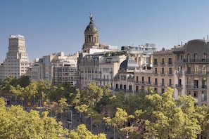 Vista des de l'allotjament