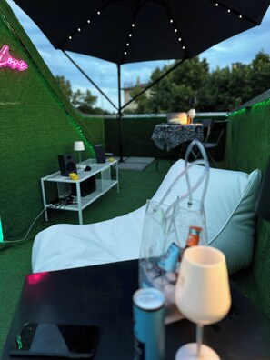 Overnattingsstedets uteområder