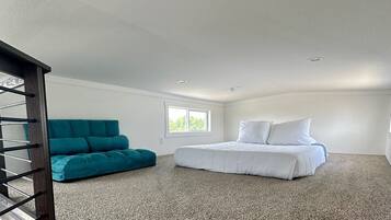 Deluxe-Ferienhaus, 1 Schlafzimmer | 1 Schlafzimmer, kostenloses WLAN, Bettwäsche