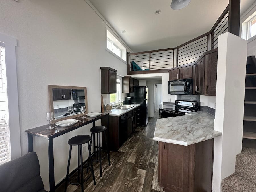 Cottage Deluxe, 1 camera da letto | Cucina privata | Frigorifero con congelatore, microonde, forno, piano cottura