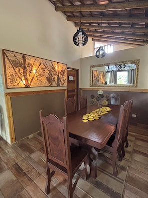 Living area - CASA DE VIDRO (Paraty)