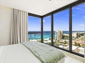 2 bedrooms, iron/ironing board, free WiFi, bed sheets - B-1601 Stunning 2 bedrooms ocean view unit (Cupecoy)