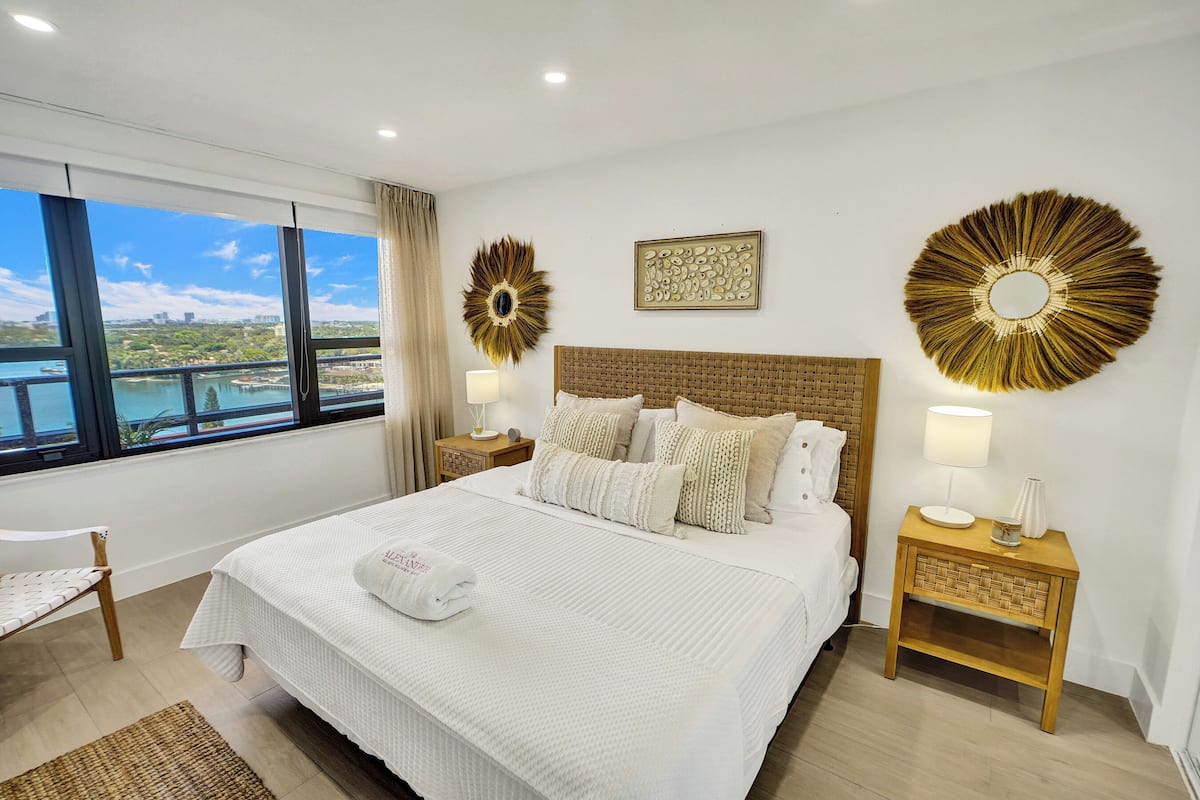 2 habitaciones, decoración personalizada y muebles diferentes