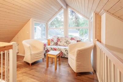 Sekobbe beach house with sauna, fireplace and whirlpool