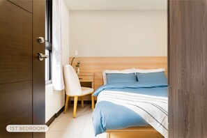 2 Schlafzimmer, Schreibtisch, Bügeleisen/Bügelbrett, kostenloses WLAN