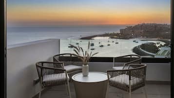 Standard Apartment, 1 Bedroom, Patio, Sea View | Terrace/patio
