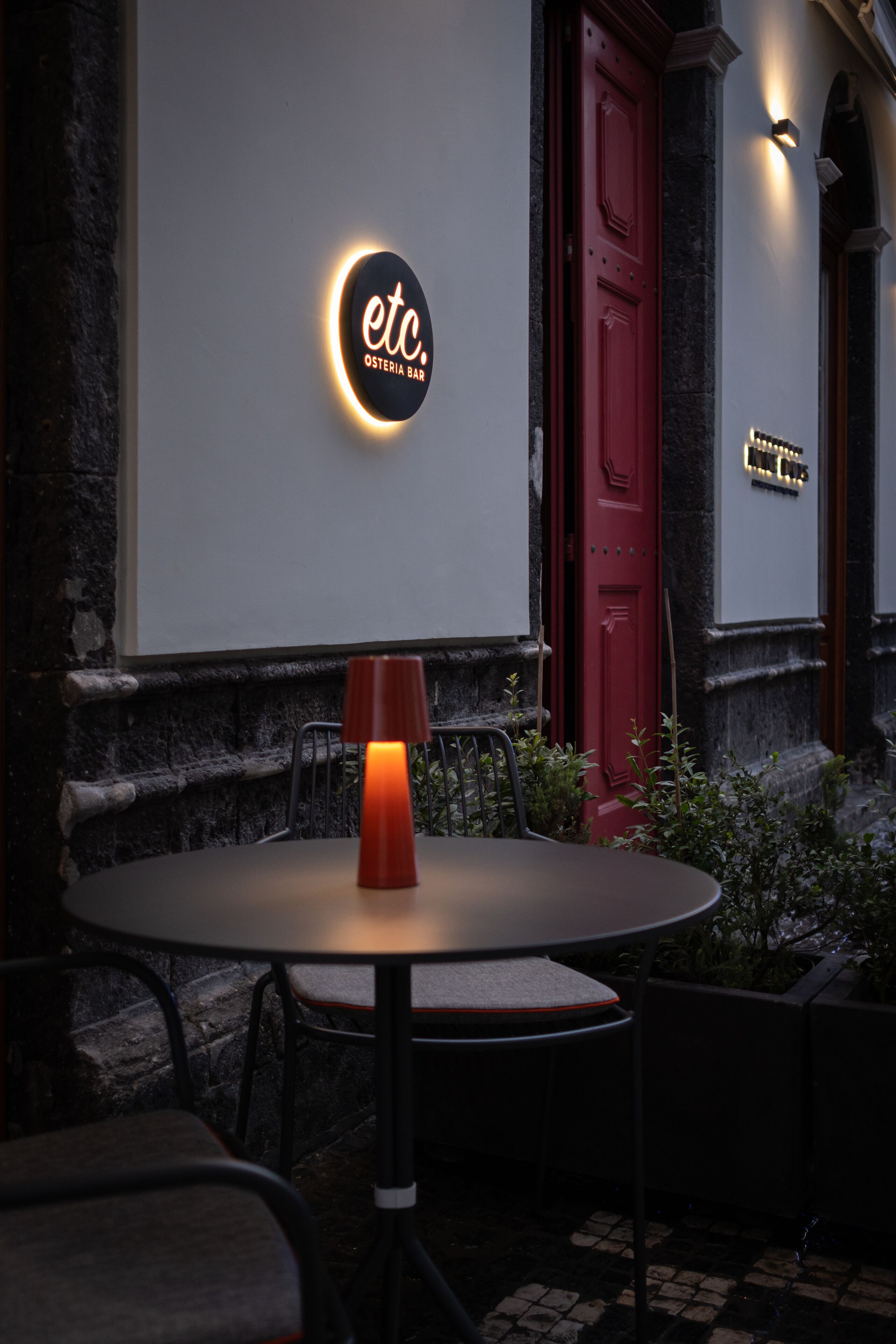 Breakfast, lunch, dinner served; Italian cuisine, garden views 