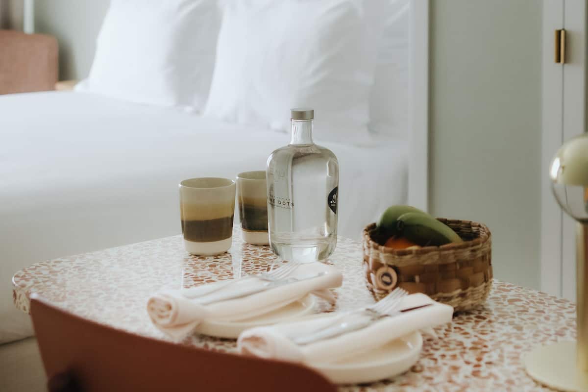 1 slaapkamer, hypoallergeen beddengoed, een gratis minibar