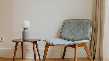 43-inch Smart TV with digital channels, books