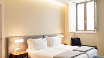 Deluxe-rum | Allergitestade sängkläder och gratis produkter i minibar