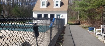 Cottage sitting behind the main house on approximately 2 acres of property.