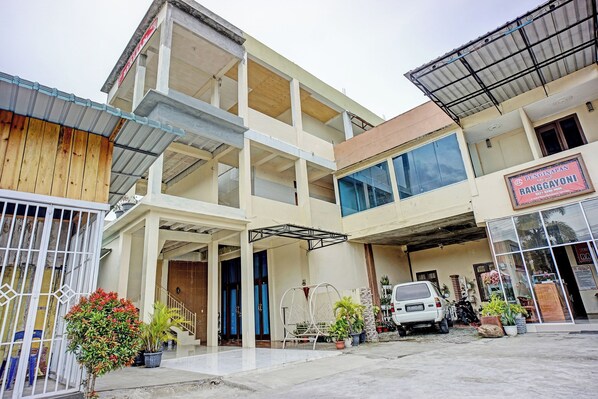 Fassade der Unterkunft