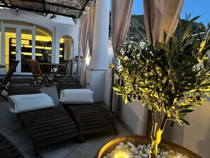 Terrasse sur le toit