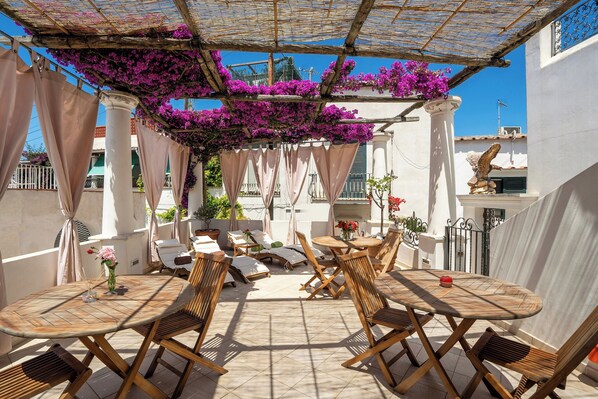 Terrasse sur le toit