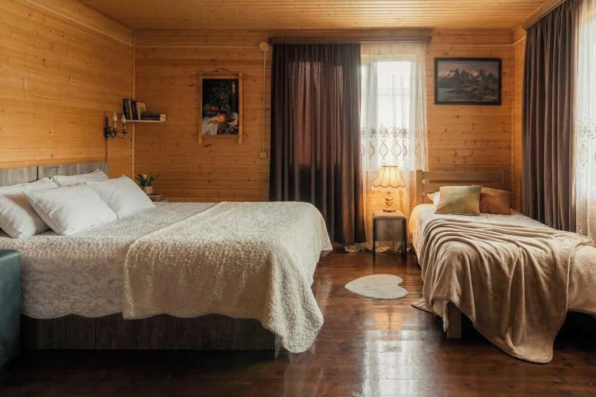 Comfort Cottage | 1 bilik tidur, meja, kalis bunyi, Wi-fi percuma 