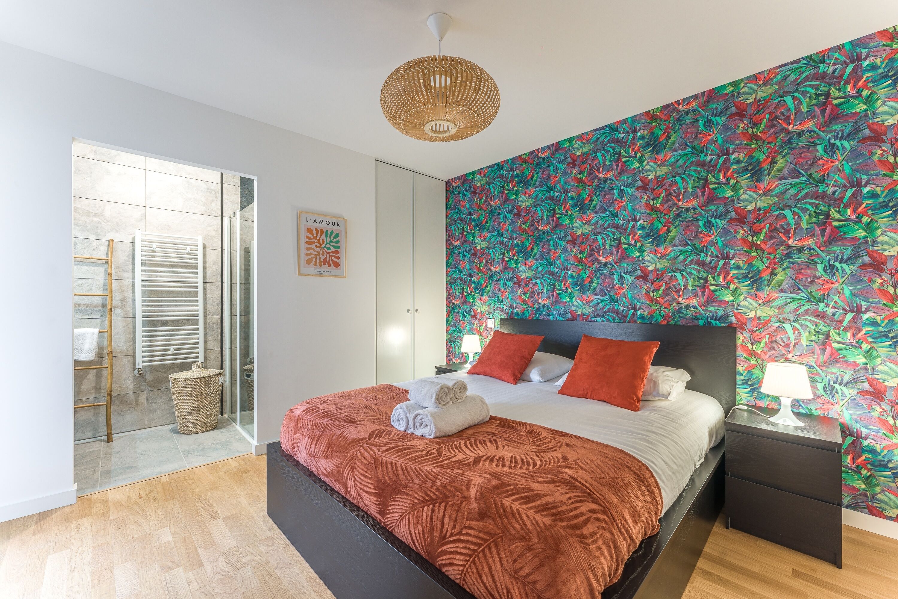 1 bedroom, iron/ironing board, free WiFi, bed sheets