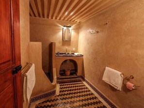 Habitación doble | Zona de estar