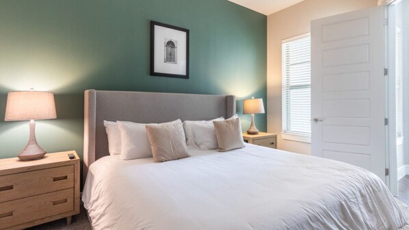 3 habitaciones y ropa de cama 