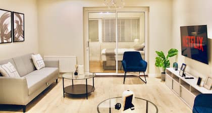 A peaceful home with a garden