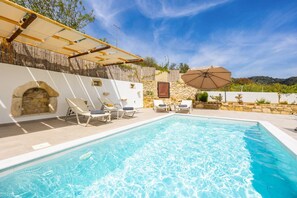Pool - Villa Koupos - Three Bedroom Villa, Sleeps 6 (Kare)