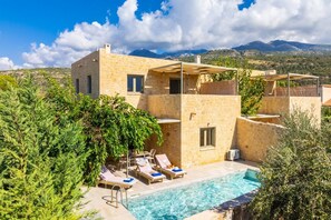 Pool - Villa  Castillo Ena - Three Bedroom Villa, Sleeps 6 (Agios Nikolaos)
