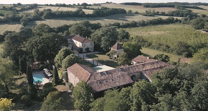 Idyllic French château surrounded by rolling hills- Chateau de Lassalle