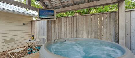 House, Multiple Beds, Hot Tub | Property grounds